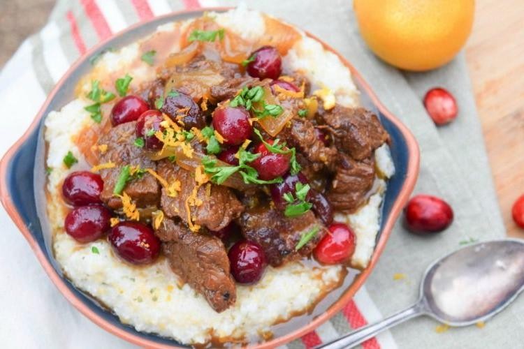 Cranberry Orange Beef Stew