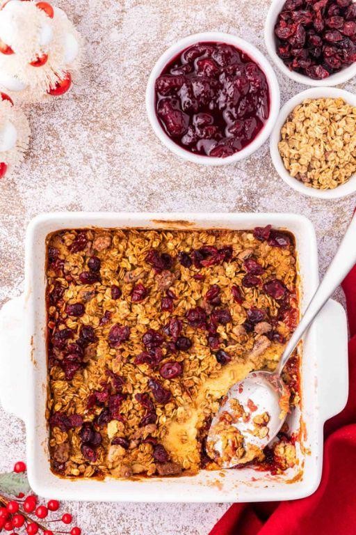 Cranberry Orange Dump Cake