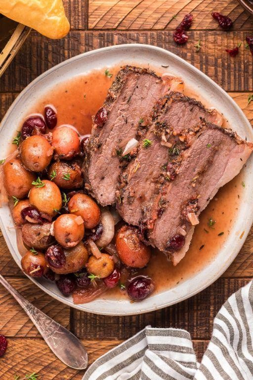 Cranberry Orange Holiday Brisket