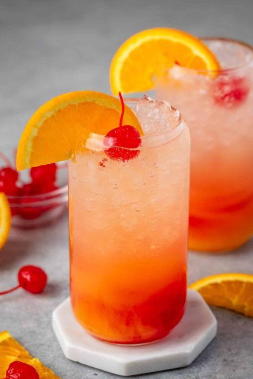 Cranberry Orange Mocktail