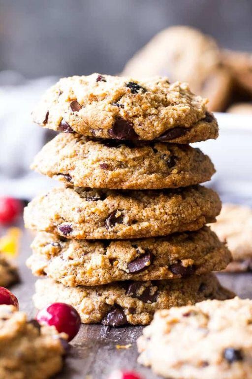 Cranberry Orange Paleo Cookies