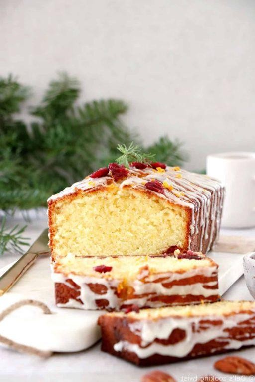 Cranberry Orange Pound Cake