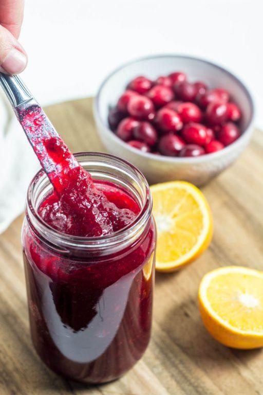 Cranberry Orange Zest Jam