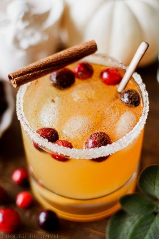 Cranberry Sage Margarita with Herbaceous Touch