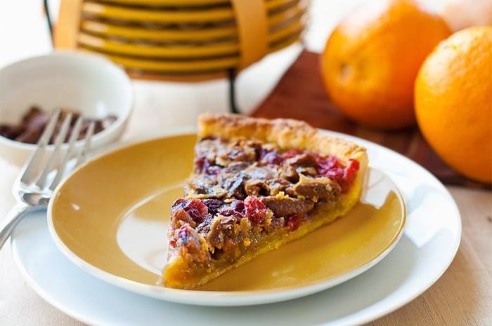 Cranberry-Orange Pecan Tart