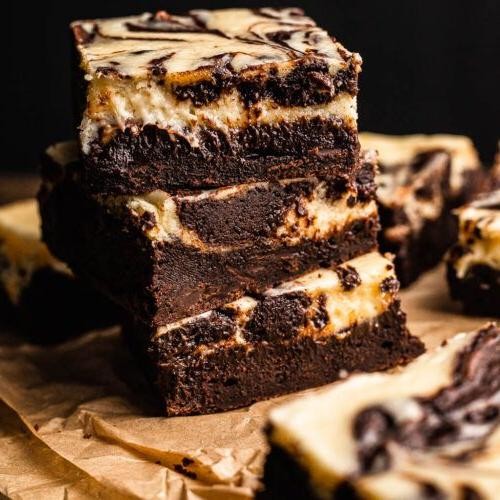 Cream Cheese Marble Brownie Bars