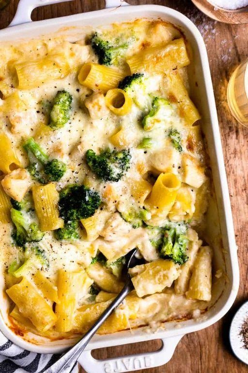 Cream of Chicken and Broccoli Bake