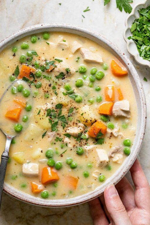 Cream of Chicken and Potato Soup