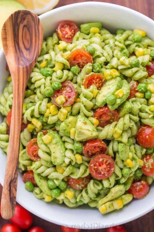 Creamy Avocado Pasta Salad