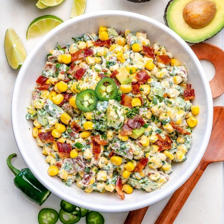Creamy Avocado and Corn Salad
