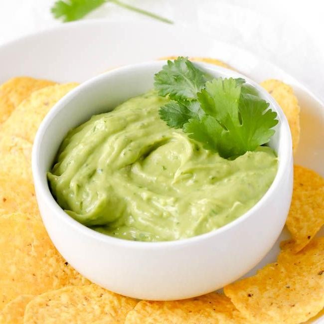 Creamy Avocado and Lime Guacamole