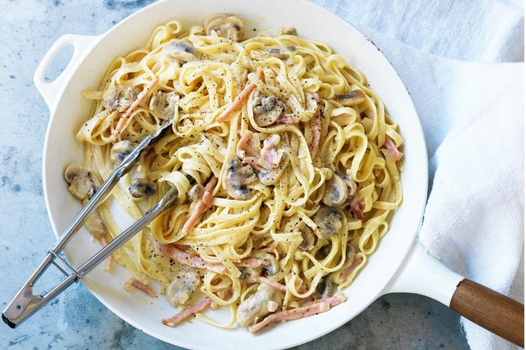 Creamy Bacon Carbonara