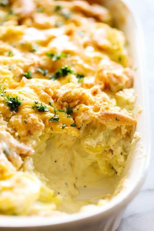 Creamy Baked Yellow Squash au Gratin