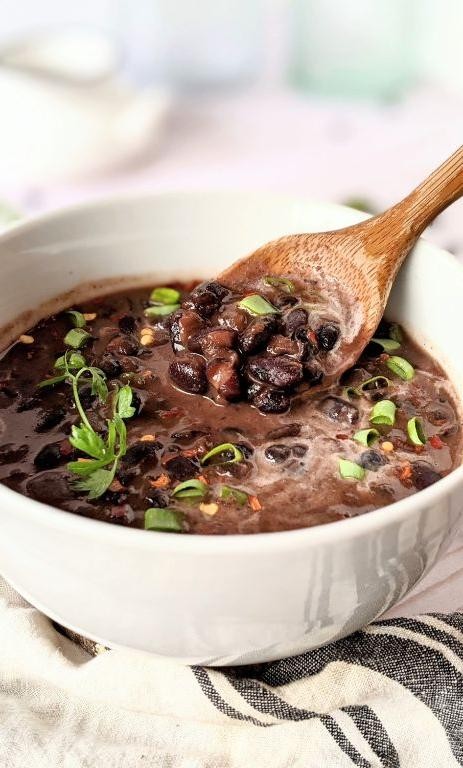 Creamy Black Bean Coconut Soup