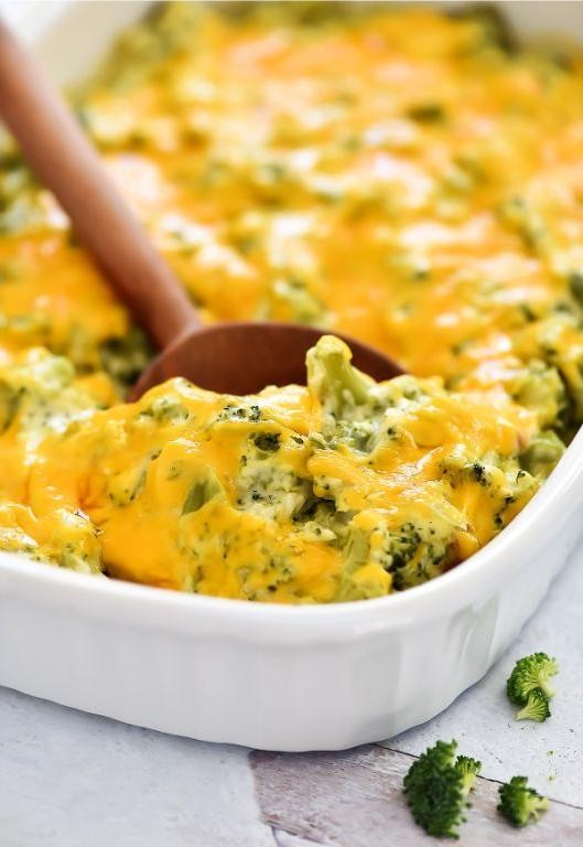 Creamy Broccoli and Cheddar Casserole