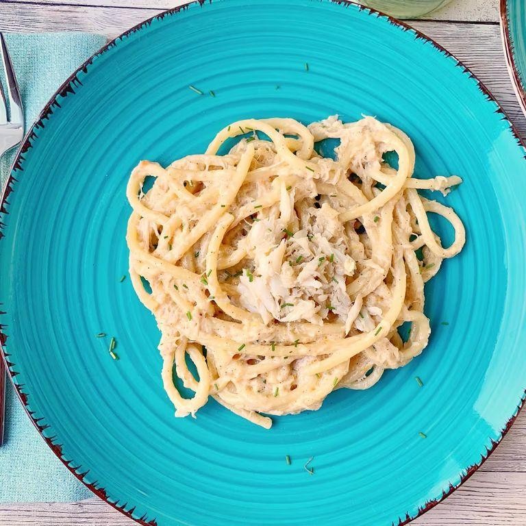 Creamy Cajun Crab Alfredo Sauce