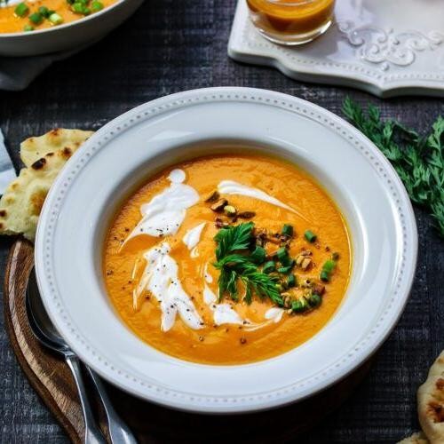 Creamy Carrot Ginger Soup with a Nutritional Twist