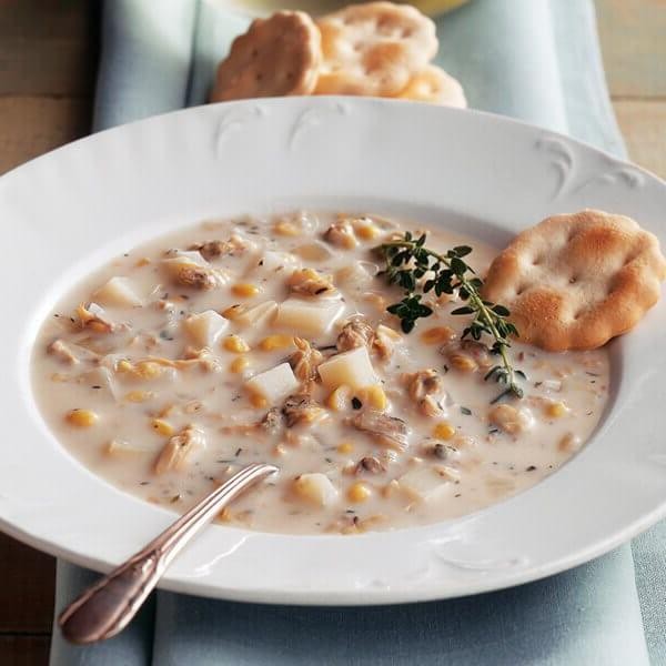 Creamy Clam and Corn Chowder