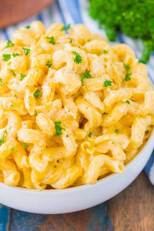 Creamy Coffee Creamer Mac and Cheese