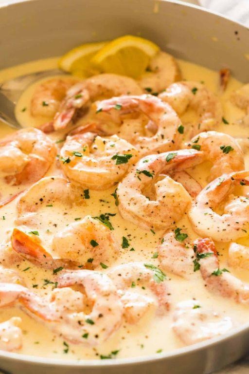Creamy Garlic Shrimp