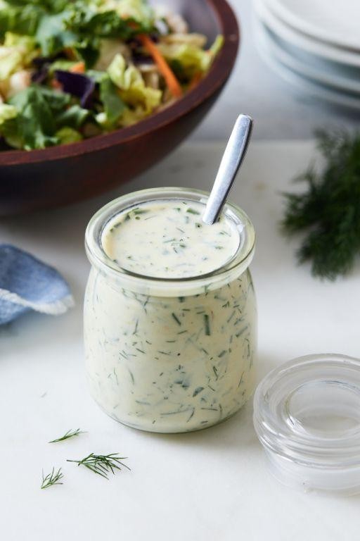 Creamy Herb Yogurt Dressing