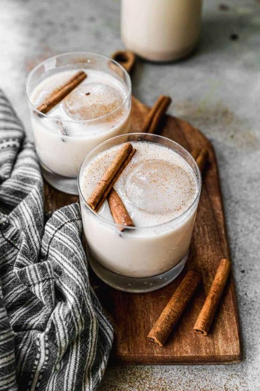 Creamy Horchata with Cinnamon