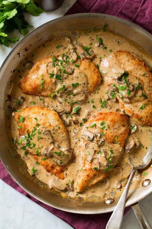 Creamy Marsala Chicken with Mushrooms