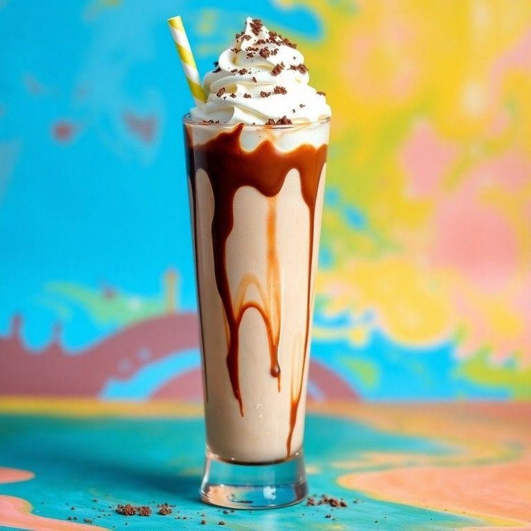 Creamy Milo Milkshake Delight