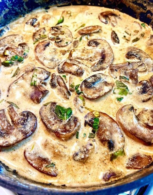 Creamy Mushroom Beef Stew