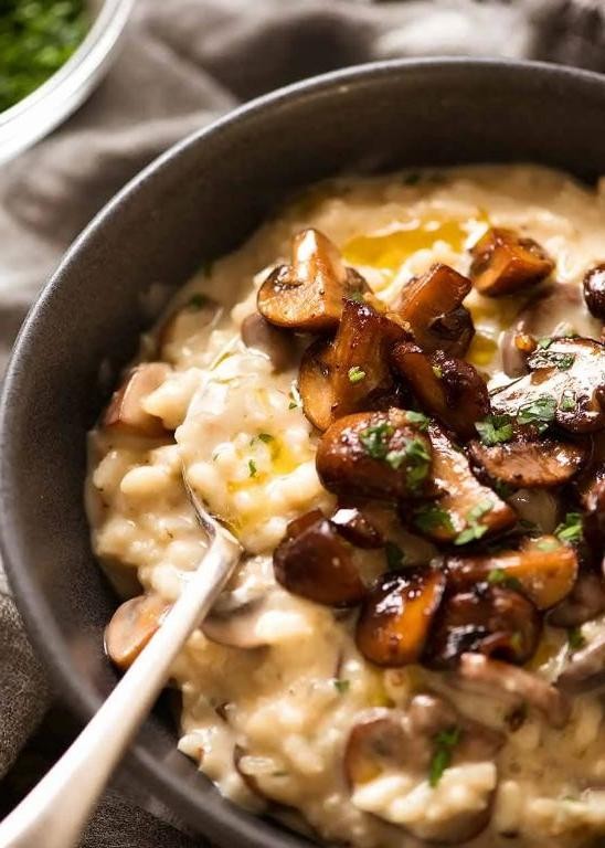 Creamy Mushroom Risotto