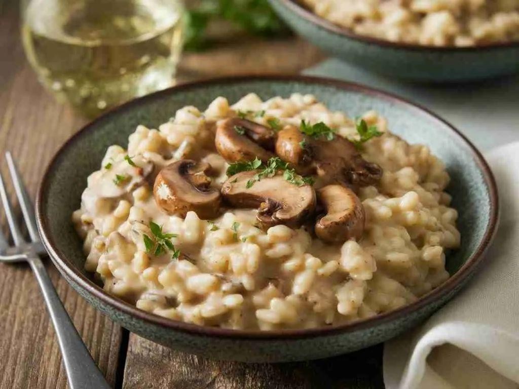 Creamy Mushroom Risotto Delight
