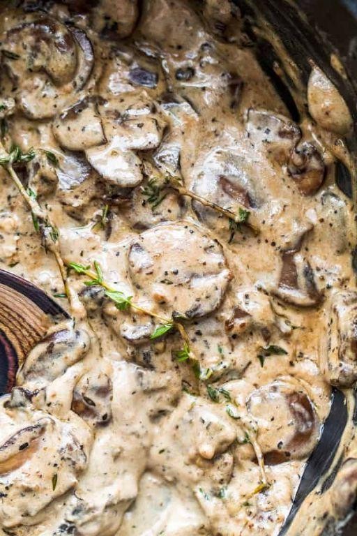 Creamy Mushroom and Thyme Sauce