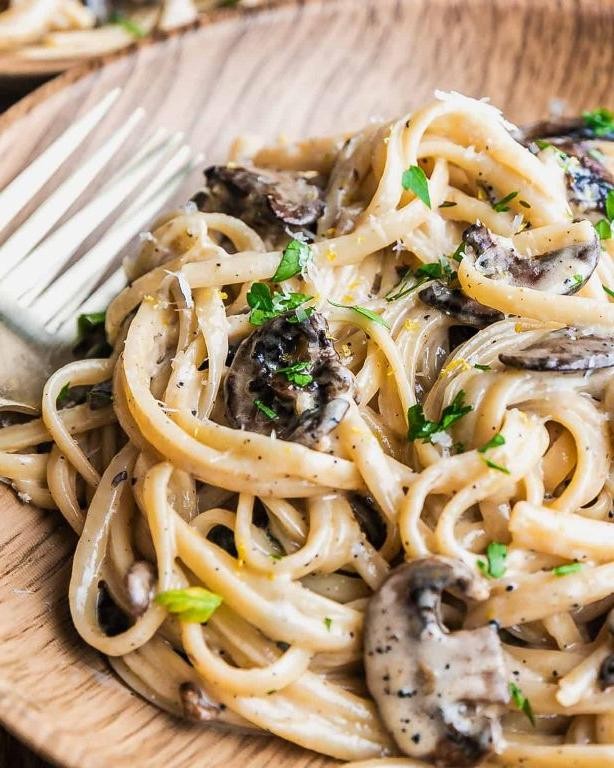 Creamy Mushroom and Truffle Cellentani