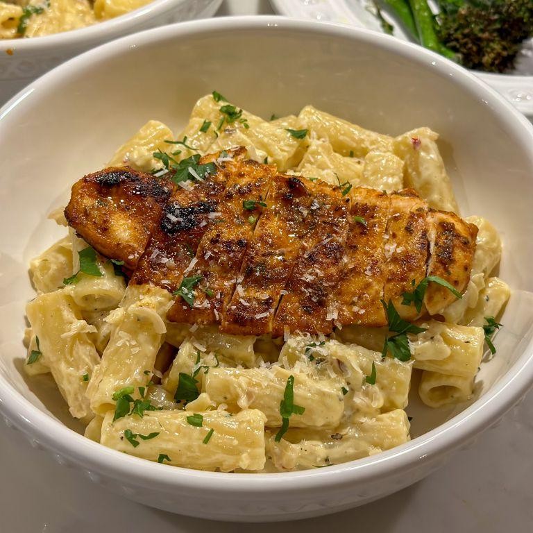 Creamy Mustard Chicken Pasta