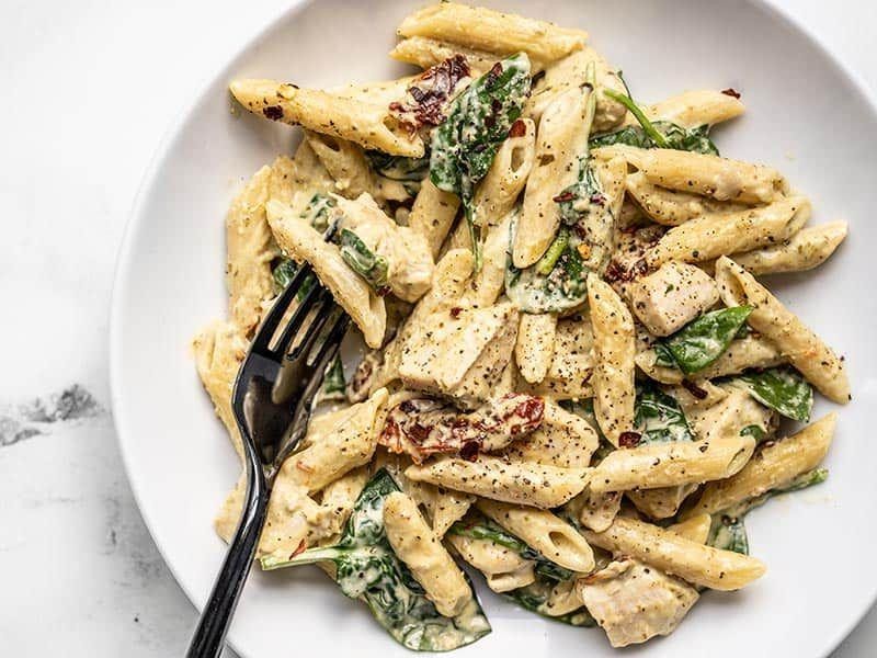 Creamy Pesto Chicken Penne