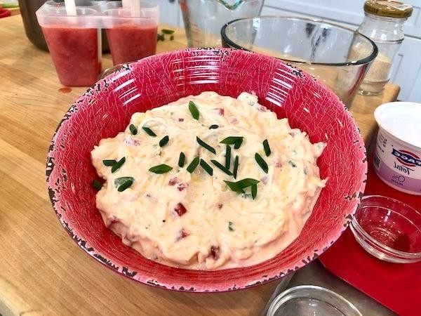 Creamy Pimento Cheese with Greek Yogurt