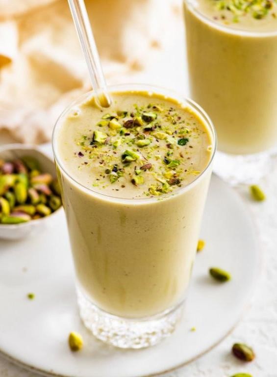 Creamy Pistachio Butter Smoothie