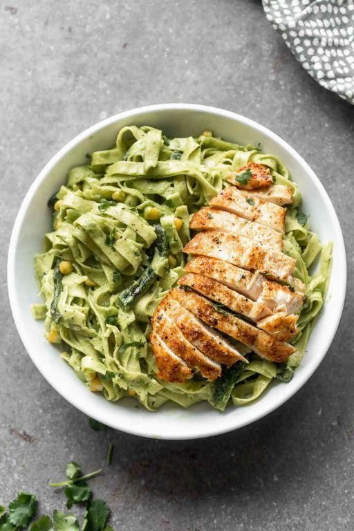 Creamy Poblano Pepper Pasta