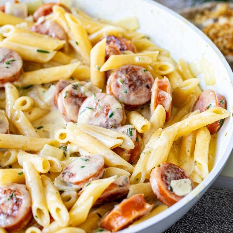 Creamy Polish Sausage Penne