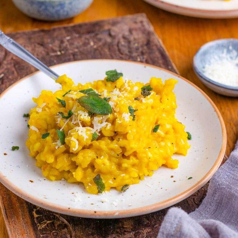Creamy Pumpkin Risotto