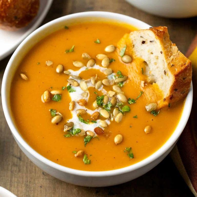 Creamy Slow Cooker Sweet Potato Soup