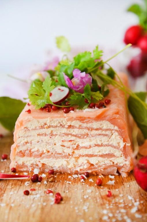 Creamy Smoked Trout Terrine