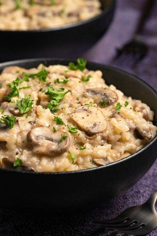 Creamy Tuna and Mushroom Risotto