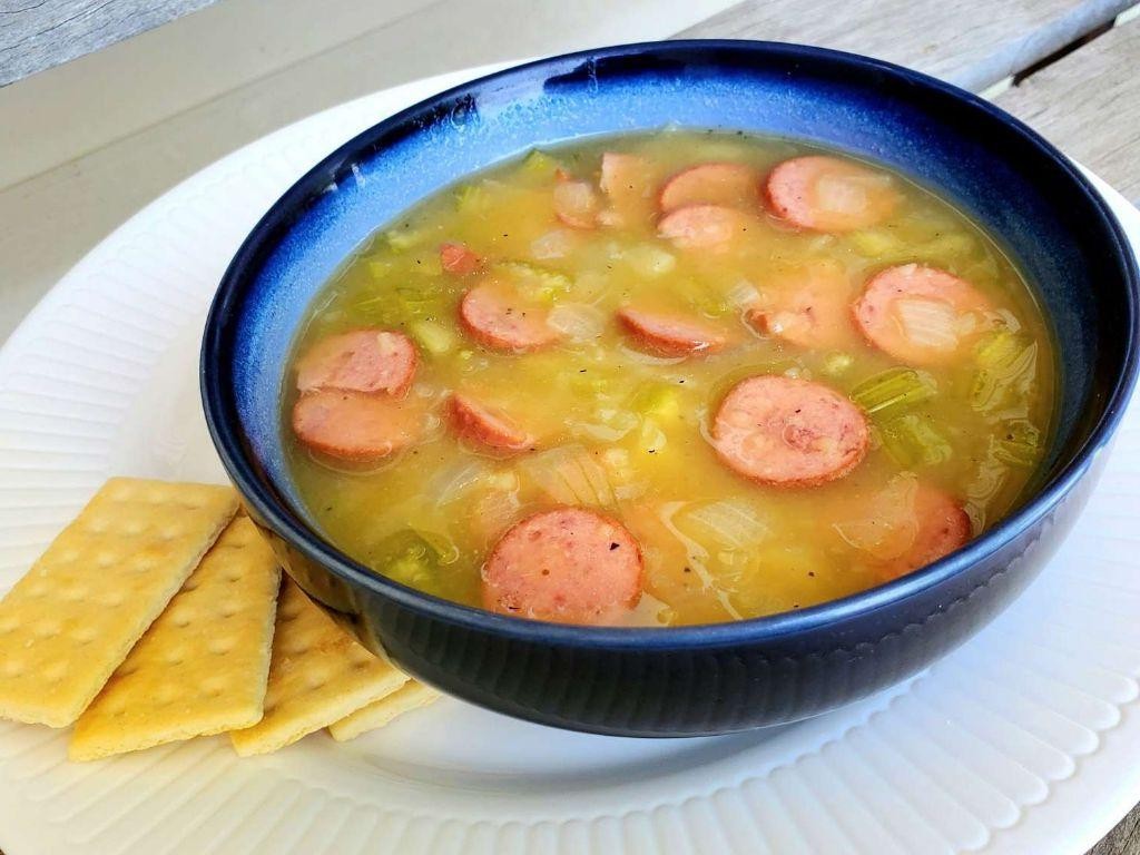 Creamy Turkey Kielbasa and Potato Soup
