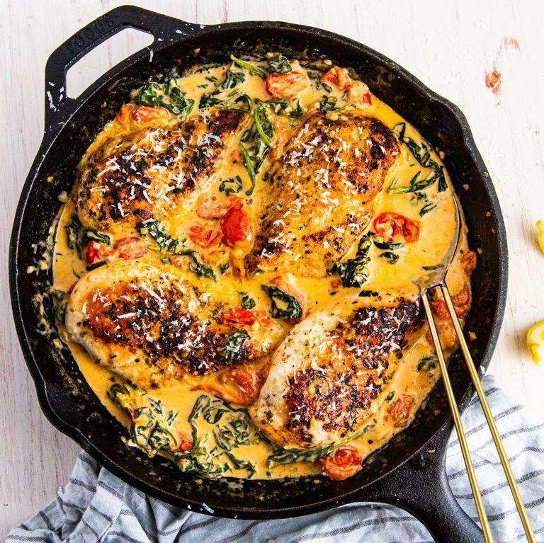 Creamy Tuscan Chicken Skillet