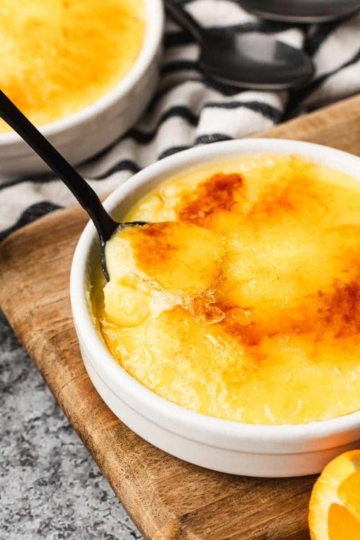 Crema Catalana with Caramelized Sugar