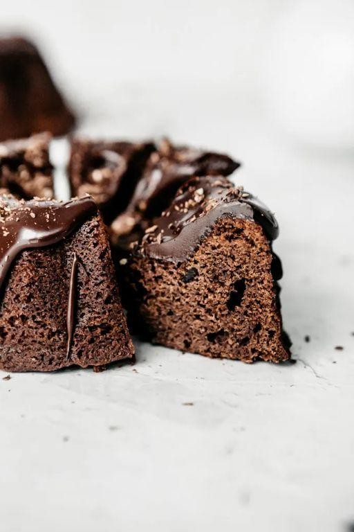 Creme Fraiche Chocolate Cake with Ganache