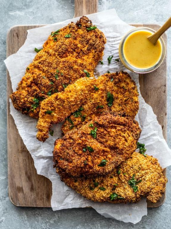 Crispy Air Fryer Chicken Breasts
