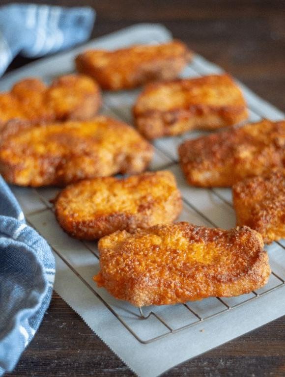 Crispy Air Fryer Keto Pork Chops