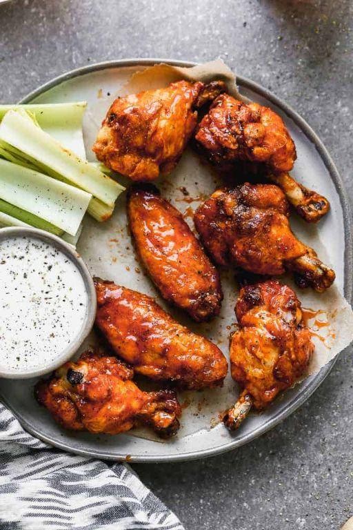 Crispy Baked Chicken Wings